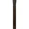Ekena Millwork Galveston Wrought Iron Bracket, (Triple center brace), Antiqued Brass 2"W x 12"D x 15"H BKTM02X12X15TGLABS - alternate 2